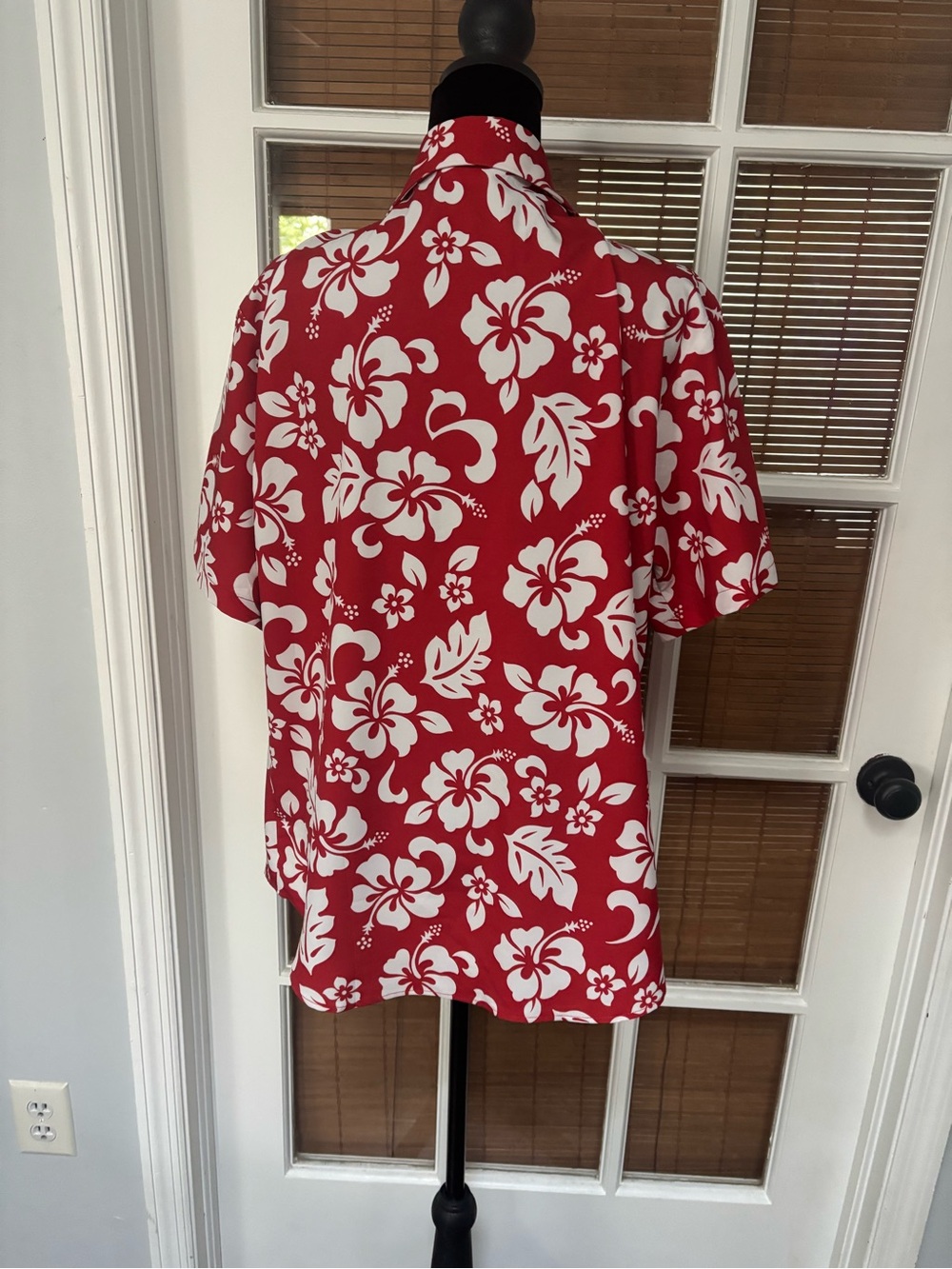 Vintage Hawaiian Floral blouse size XL - Picture 2 of 6